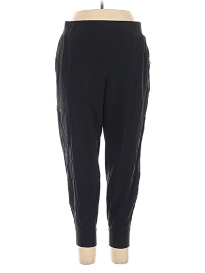 Pre-owned Eddie Bauer Track Pants In Black