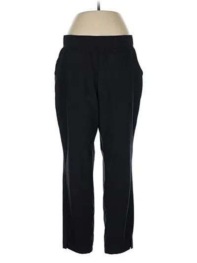 Pre-owned Eddie Bauer Track Pants In Black