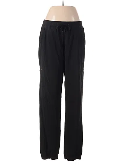 Pre-owned Eddie Bauer Track Pants In Black