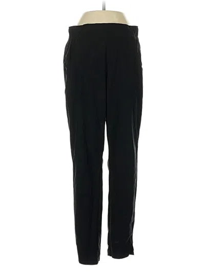 Pre-owned Eddie Bauer Track Pants In Black
