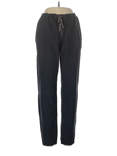 Pre-owned Eddie Bauer Track Pants In Black