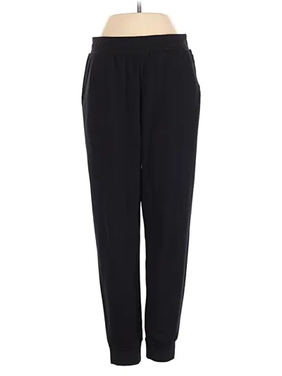 Pre-owned Eddie Bauer Track Pants In Black
