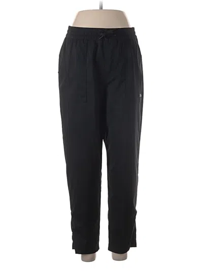 Pre-owned Eddie Bauer Track Pants In Black