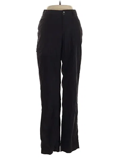Pre-owned Eddie Bauer Track Pants In Black