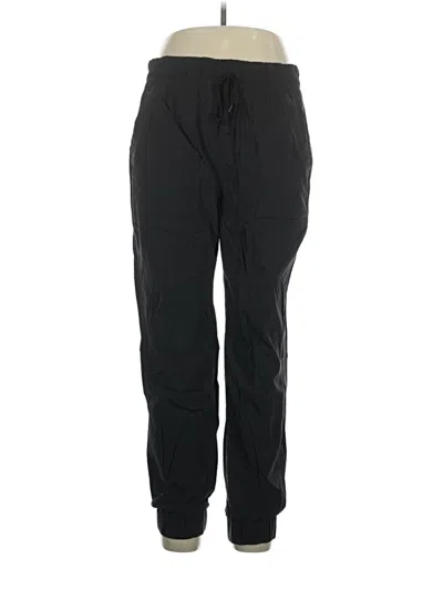 Pre-owned Eddie Bauer Track Pants In Black