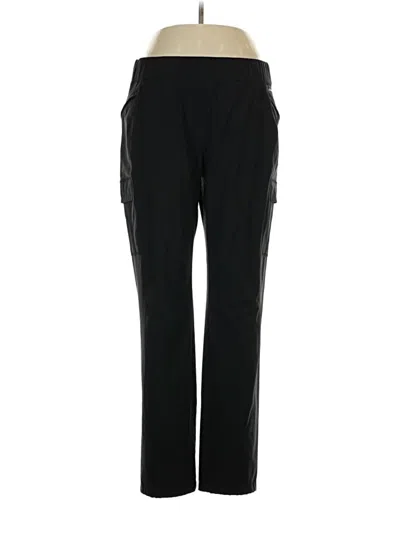 Pre-owned Eddie Bauer Track Pants In Black