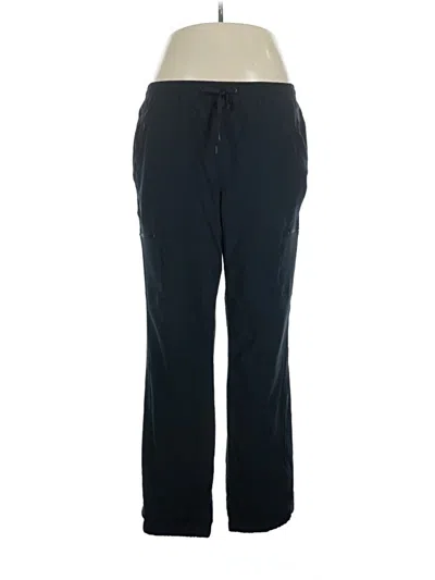 Pre-owned Eddie Bauer Track Pants In Black