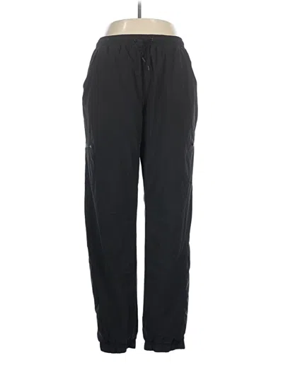 Pre-owned Eddie Bauer Track Pants In Black