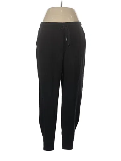 Pre-owned Eddie Bauer Track Pants In Black