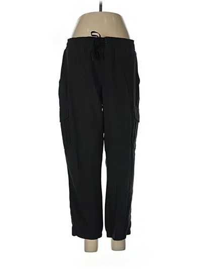 Pre-owned Eddie Bauer Track Pants In Black