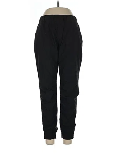 Pre-owned Eddie Bauer Track Pants In Black
