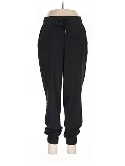 Pre-owned Eddie Bauer Track Pants In Black