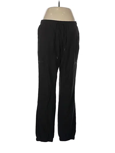Pre-owned Eddie Bauer Track Pants In Black
