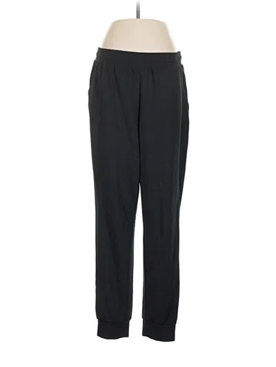 Pre-owned Eddie Bauer Track Pants In Black