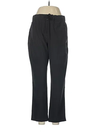 Pre-owned Eddie Bauer Track Pants In Black