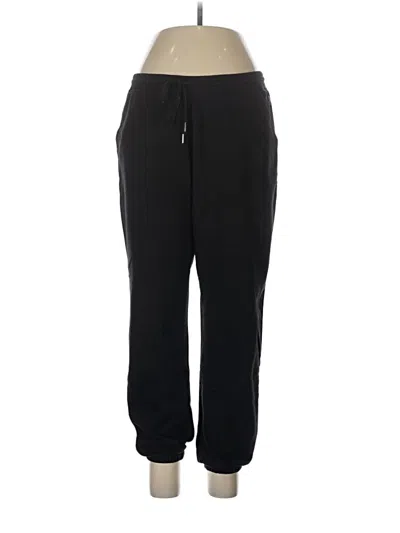 Pre-owned Eddie Bauer Track Pants In Black