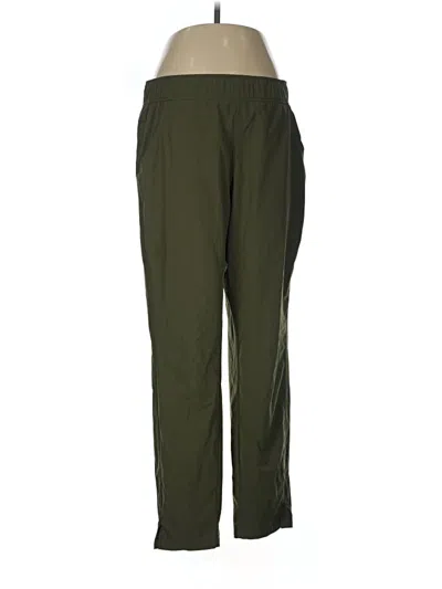Pre-owned Eddie Bauer Track Pants In Green
