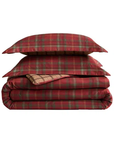 Eddie Bauer Tree Bark Plaid Comforter Set In Animal Print