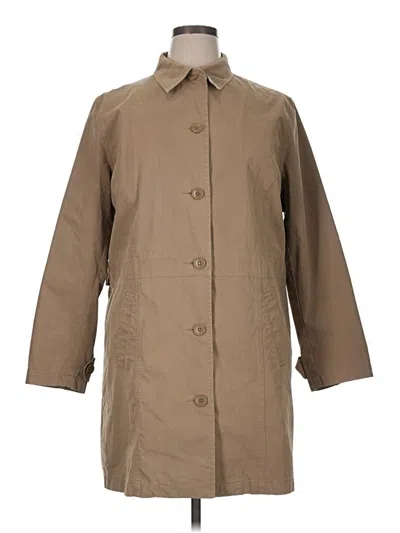 Pre-owned Eddie Bauer Trenchcoat In Brown