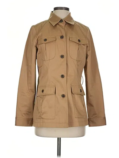 Pre-owned Eddie Bauer Trenchcoat In Tan