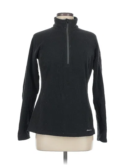 Pre-owned Eddie Bauer Turtleneck Sweater In Black