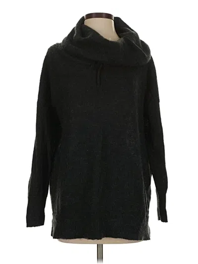 Pre-owned Eddie Bauer Turtleneck Sweater In Black