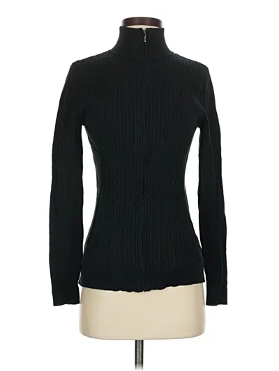 Pre-owned Eddie Bauer Turtleneck Sweater In Black