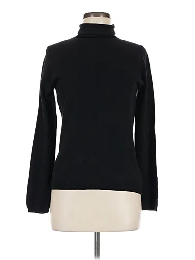 Pre-owned Eddie Bauer Turtleneck Sweater In Black