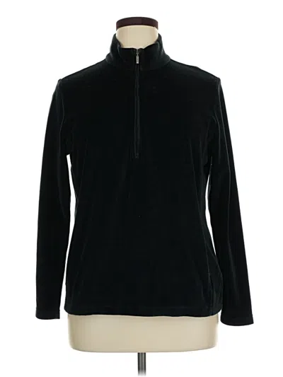Pre-owned Eddie Bauer Turtleneck Sweater In Black