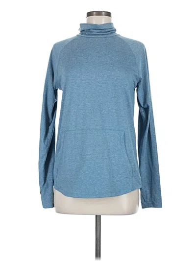 Pre-owned Eddie Bauer Turtleneck Sweater In Blue