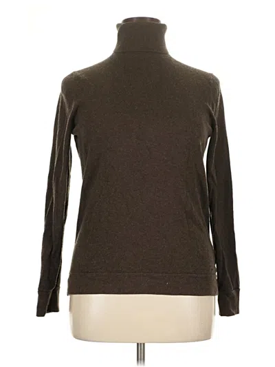 Pre-owned Eddie Bauer Turtleneck Sweater In Brown