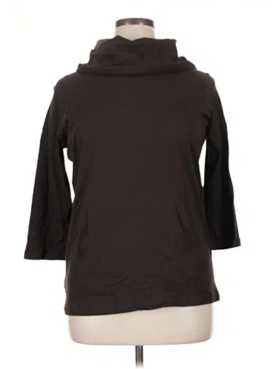 Pre-owned Eddie Bauer Turtleneck Sweater In Brown
