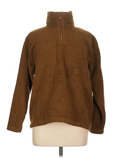 Pre-owned Eddie Bauer Turtleneck Sweater In Brown