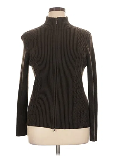 Pre-owned Eddie Bauer Turtleneck Sweater In Brown