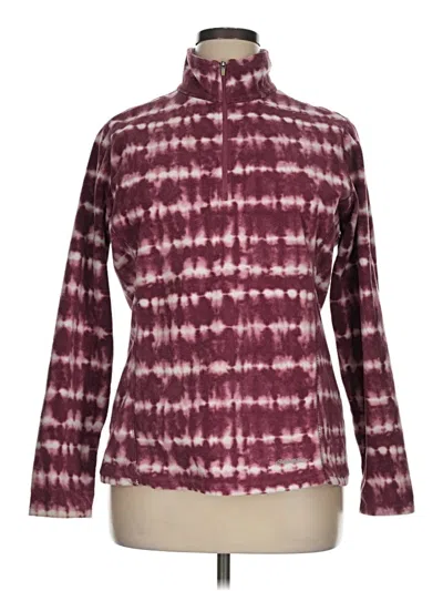 Pre-owned Eddie Bauer Turtleneck Sweater In Burgundy