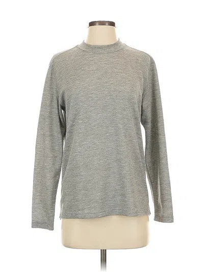 Pre-owned Eddie Bauer Turtleneck Sweater In Gray