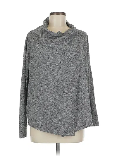 Pre-owned Eddie Bauer Turtleneck Sweater In Gray