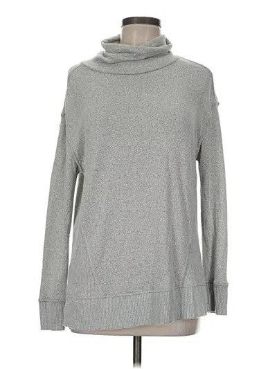 Pre-owned Eddie Bauer Turtleneck Sweater In Gray
