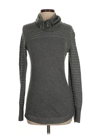 Pre-owned Eddie Bauer Turtleneck Sweater In Gray