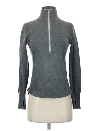 Pre-owned Eddie Bauer Turtleneck Sweater In Gray