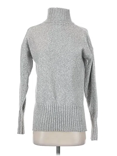 Pre-owned Eddie Bauer Turtleneck Sweater In Gray