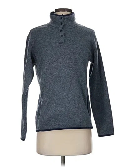 Pre-owned Eddie Bauer Turtleneck Sweater In Gray