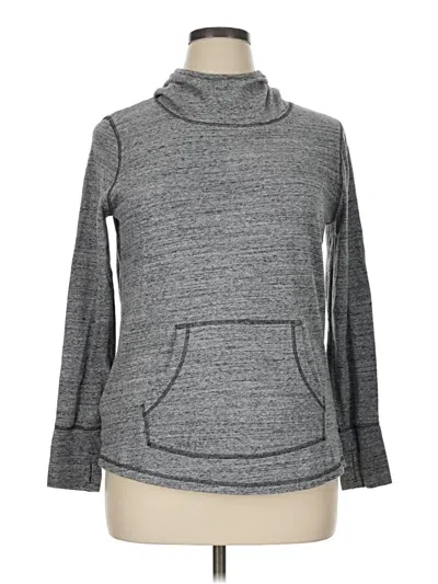 Pre-owned Eddie Bauer Turtleneck Sweater In Gray