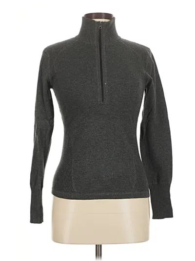 Pre-owned Eddie Bauer Turtleneck Sweater In Gray