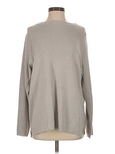 Pre-owned Eddie Bauer Turtleneck Sweater In Gray