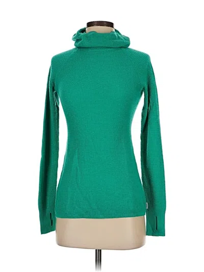 Pre-owned Eddie Bauer Turtleneck Sweater In Green