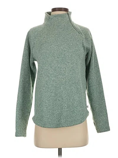 Pre-owned Eddie Bauer Turtleneck Sweater In Green