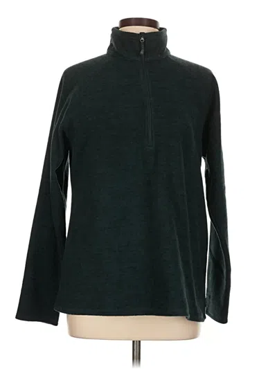 Pre-owned Eddie Bauer Turtleneck Sweater In Green