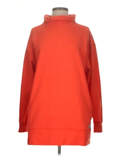 Pre-owned Eddie Bauer Turtleneck Sweater In Orange