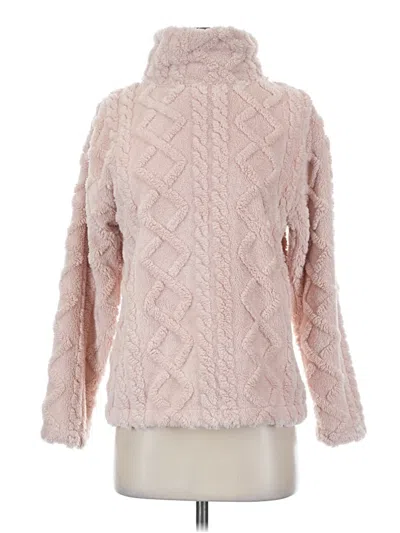 Pre-owned Eddie Bauer Turtleneck Sweater In Pink